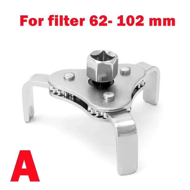 New Universal Flat Three Claw Oil Grid Disassembly Tool for Automobiles Three Filter Wrench Filter
