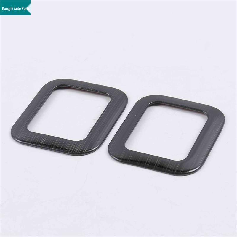 Black Titanium Stainless Steel Interior Mod Kit for 2019 Ford Focus: Glass Lift, Headlight & Steering Control