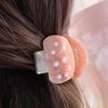 Small Mushroom Hair Claw for Female Girl Acetic Hair Clamp Nonslip Braid Ponytail Holder Fashion Hair Shaping Ornament