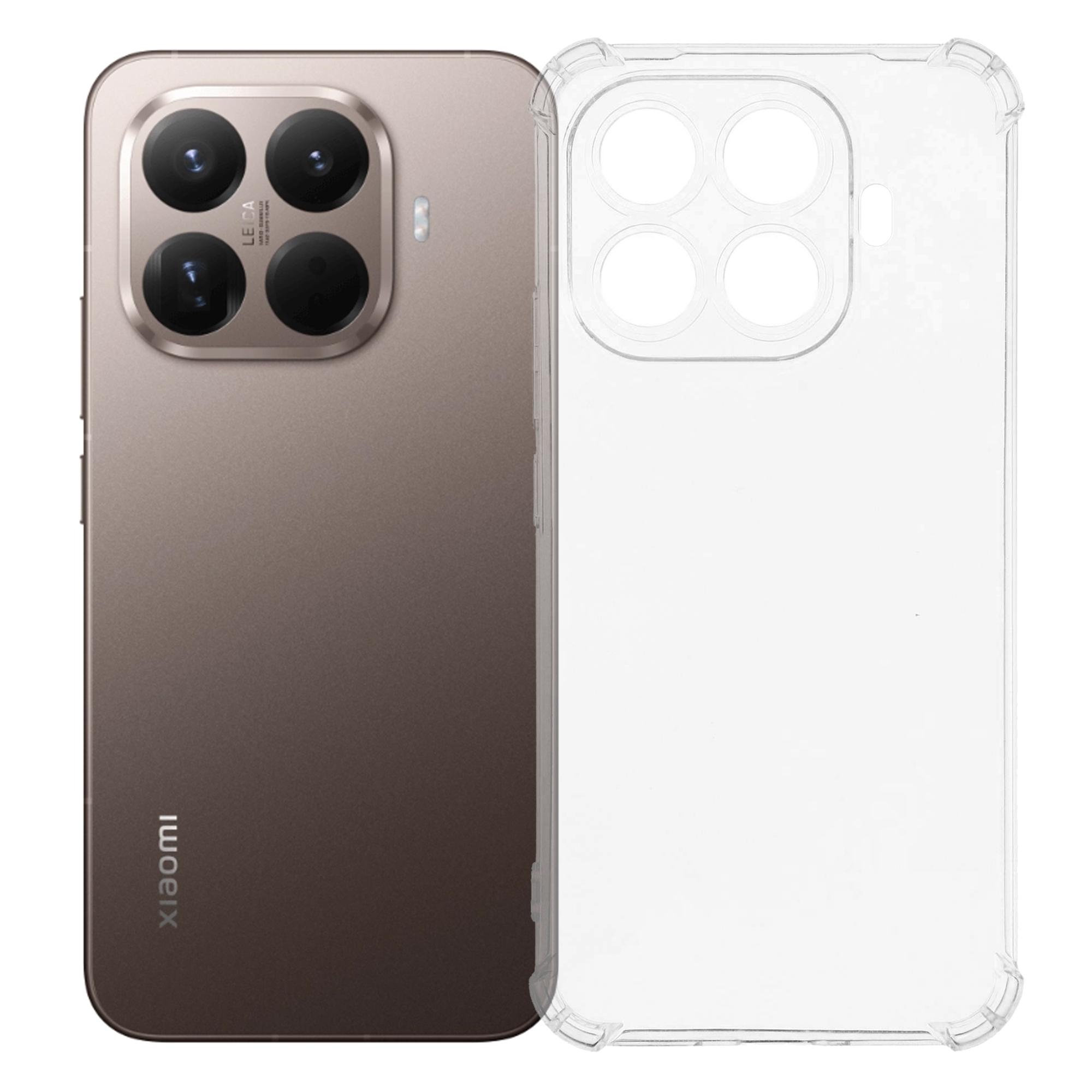 

For Xiaomi 15T Pro Phone Case Reinforced Four Corner Anti-Drop Clear TPU Phone Cover