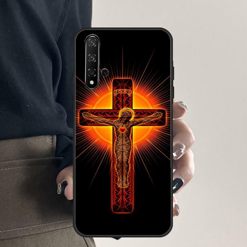 New Faith Christian Religious Jesus For Huawei Nova 12i 11i 8i 12s 9 10 SE Y91 Y90 Y60 Y70 Y72 Y61 P20 P40 P30 Lite P60 Pro Case