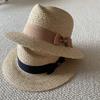 2024 Imported Raffia Top Hat Fashion Versatile Women'S Straw Hat Long-Term Spot Supply Factory Direct Supply Casual Versatile