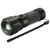OHM ELECTRIC LED Zoom Light 500lm Uses 3 AA Batteries Hours of Continuous Use IPX6 Waterproof White LED (Max / / 9.5 / / / Black) LHA-Z50C5