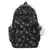 Schoolbag New Schoolbag College Style Light and Cute Backpack Junior High School Students Girls National Style Butterfly Printing Light Backpack