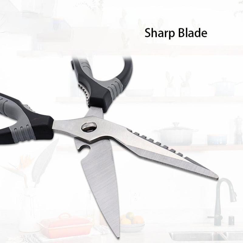 Acciaio Inossidabile Verdure Osso Barbecue Clip Domestico Multi Forbici da Cucina con Apribottiglie Schiaccianoci Squama Pesce