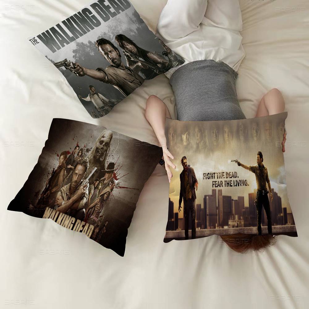 The W-Walking Dead Personalized picture text home decorative pillows Household Gifts 45x45cm