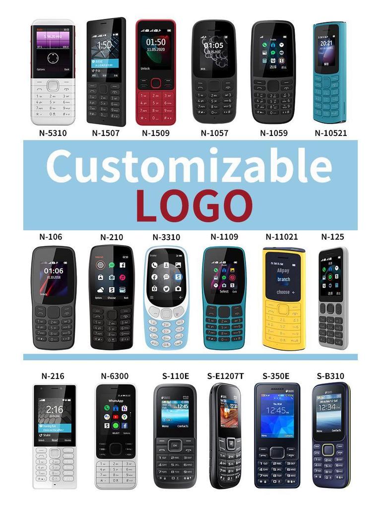 Dual SIM Senior Phone with Large Screen and Long Standby Time