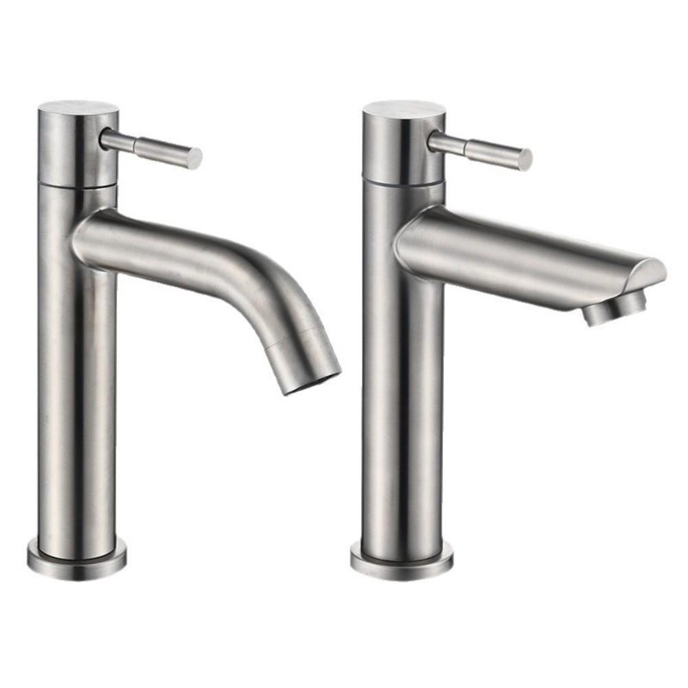 Einhebel-Waschtischarmatur Badezimmer Armatur Spültischarmatur Badezimmerarmatur Edelstahl Wasserhahn Balkon