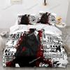 Death Note Bedding Set Single Twin Full Queen King Size Bed Set Adult Kids Bedroom Duvet Cover Sets 3D Print Anime Death Note741