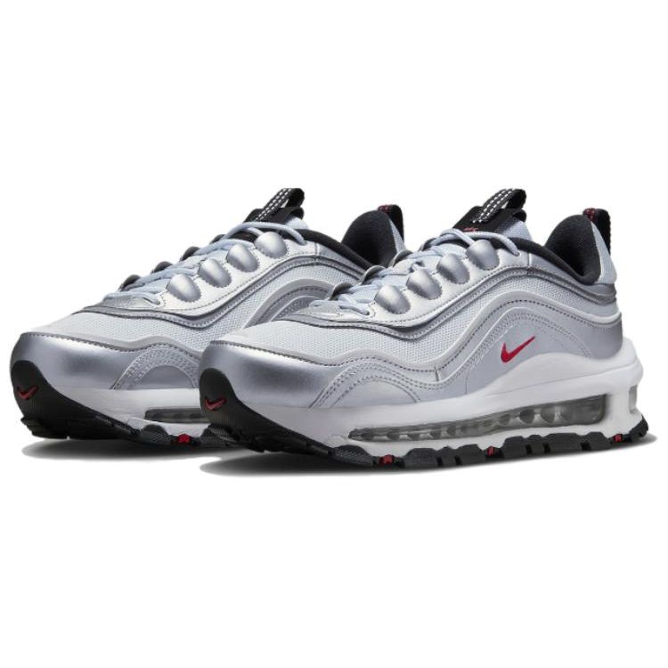 Nike Air Max 97 Futura Silver Bullet Damesneakers Metallisk-Sølv Pure-Platinum Hvit HF0717-001