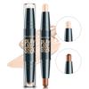 Full Cover Contour Pen Double Ended Highlighter Stick 3D Face Concealer Contouring Makeup