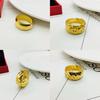 Timeless Gold Plated Ring For Him And Her Stylish Solid And Textured Designs
