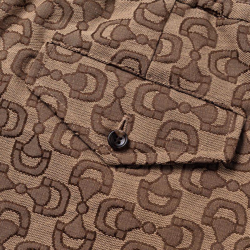 Previous Season horsebit jacquard-logo track pants 698725-Z8A1O-9742