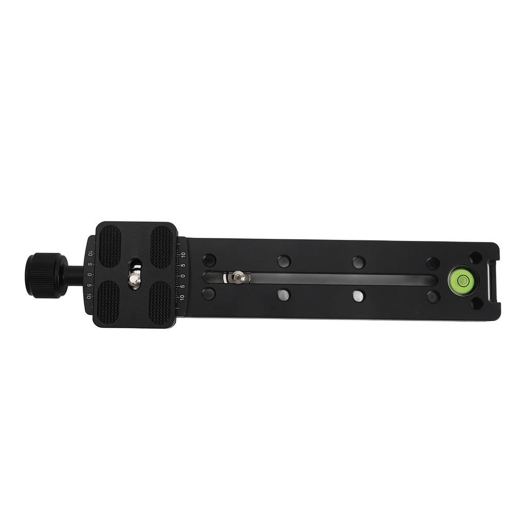 Rail Nodal Slide Clamp Aluminum 1 4inch Screw Scale Level for Arca Nodal Slide Quick Release Clamp for Ball Heads
