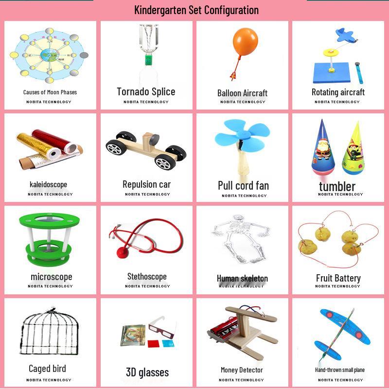 STEM Science Experiment Kit for Kids: DIY Primary School Science & Technology Projects