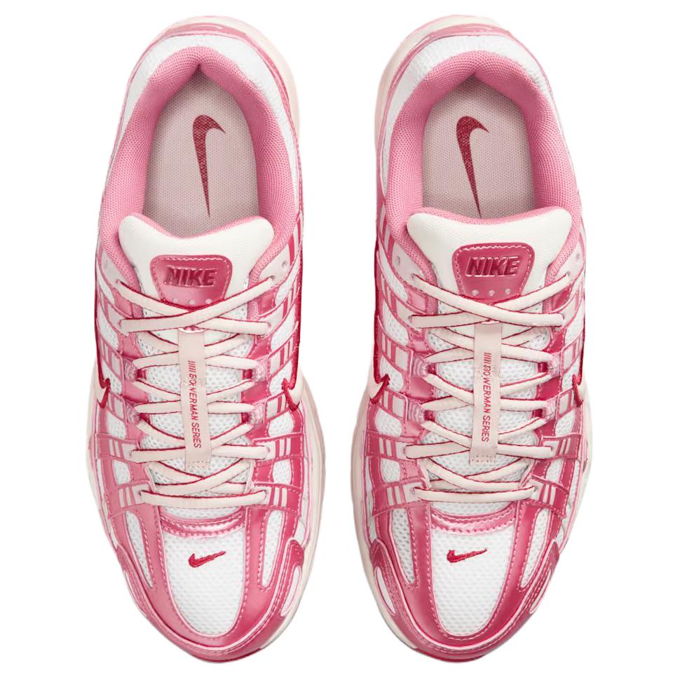 Nike Wmns P-6000 Summit White Peony Team Crimson Silt Red IO3496-100