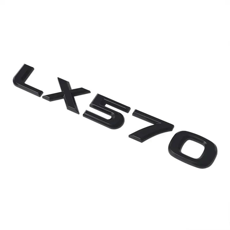 For Lexus LX470 LX570 Logo IS300 ES250 ES350 IS250 CT200H GS350 NX200T Car Rear Trunk Emblem Badge Sticker Auto Accessories ABS