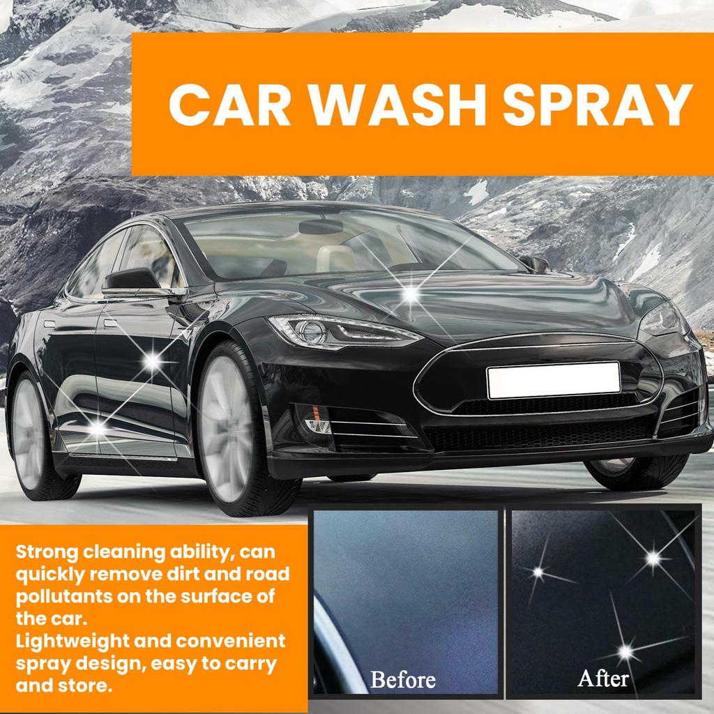 Homonth Powerful Car Wash Liquid | High-Efficiency Car Cleaner | Body, Tire & Rim Cleaning | Auto Detergent
