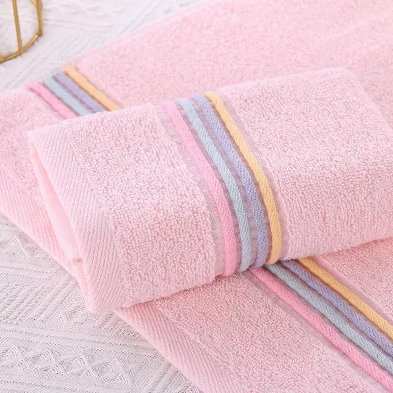 Thick Soft All-Cotton Face Wash Towel - Absorbent & Lint-Free