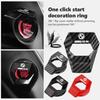Car Universal One-button Start Engine Ignition Switch Cover For M F10 F20 F30 F40 F15 F25 F26 F31 F49 E62 E83 E84