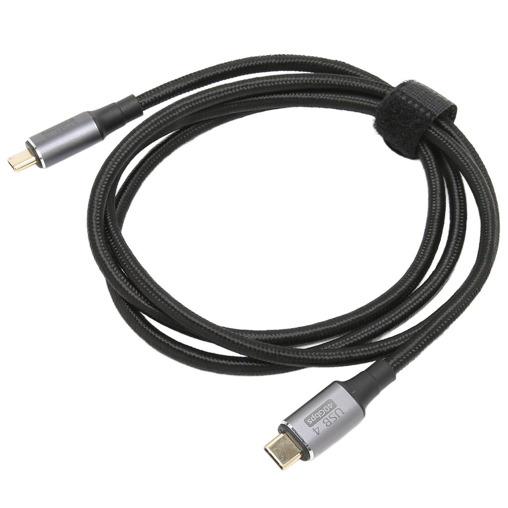 USB4 Data Cable PD Fast Charging Multifunctional 40Gbps High Speed Transmission HD 8K 60HZ Type C Data Cable 47.2in