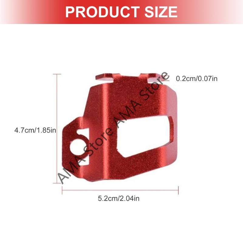 X7JF Aluminum Brake Fluid Reservoir Cover With Anti Corrosion Coating For XSR155 2019-2025 Motorcycle Accessories