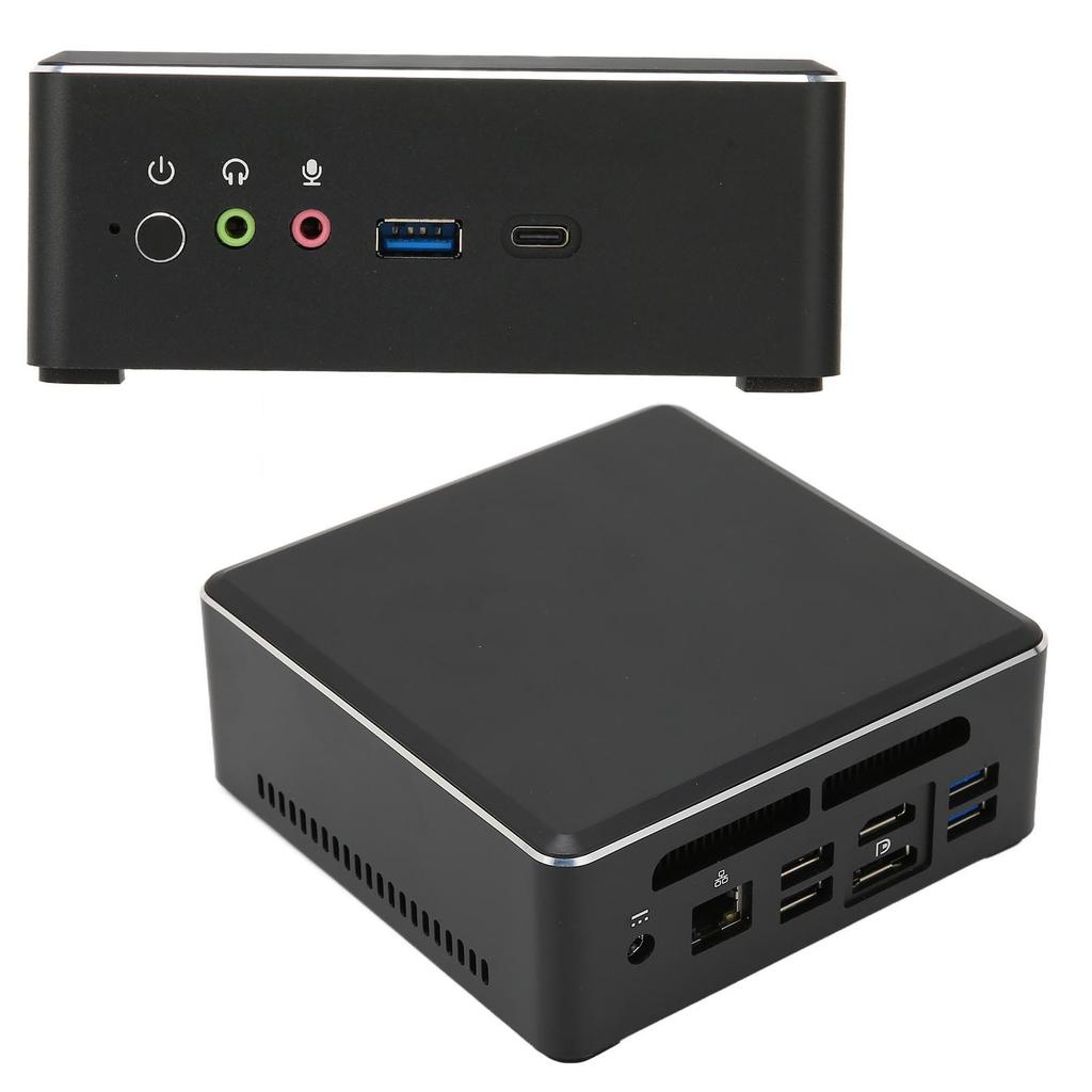 Mini PC Quad Core Radeon Vega 10 Graphics 2.0GHz To 3.6GHz 4K HD Type C Mini Desktop Computer for