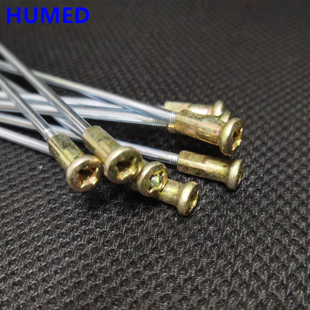 9G Off-Road Motorcycle/E-Bike Spokes Diameter 3.5mm  Motor Bike 45#Steel  Motorcycle Wheel Spokes  Modified Accessories