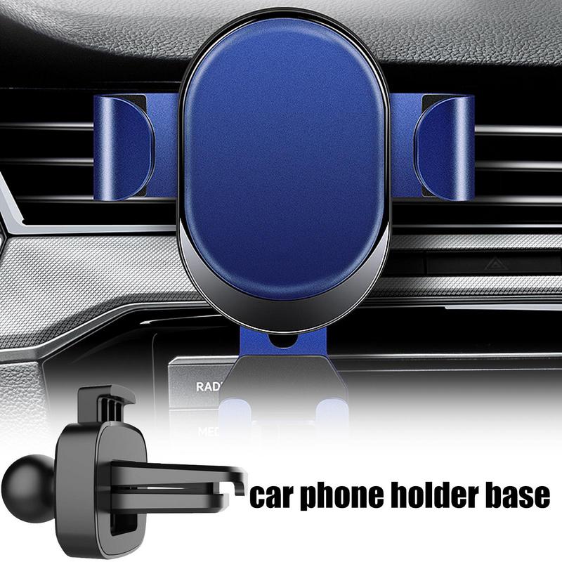 Kugelkopfhalter 17mm Handy-Ständer Basis Auto Armaturenbrett Halterung Feste Lüftungsschlitz-Halterung Konverter Rutschfeste Halterung Autozubehör