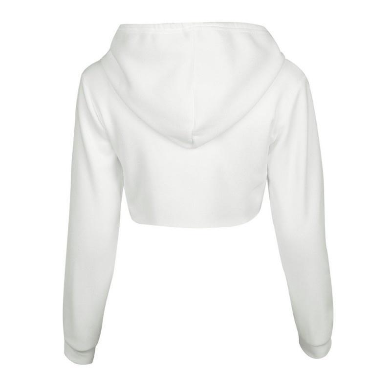 solid white sweatshirt