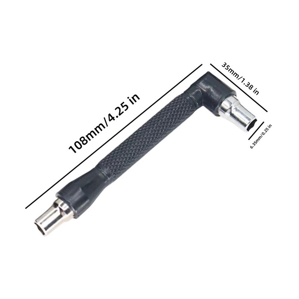 L Type Hexagon Screwdriver Bit with Double-End Handle 6.35mm Socket wrench tool
