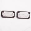 Rear License Plate Lamp Cover Housing 1PC 2PCS Brand New for Roewe I5 I6 RX358ER6 for MG MG6 MG5 HS ONE GS