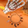Rice Beaded Bracelet for Women Men Halloween Hip Hop Bracelets Set Jewelry Gift