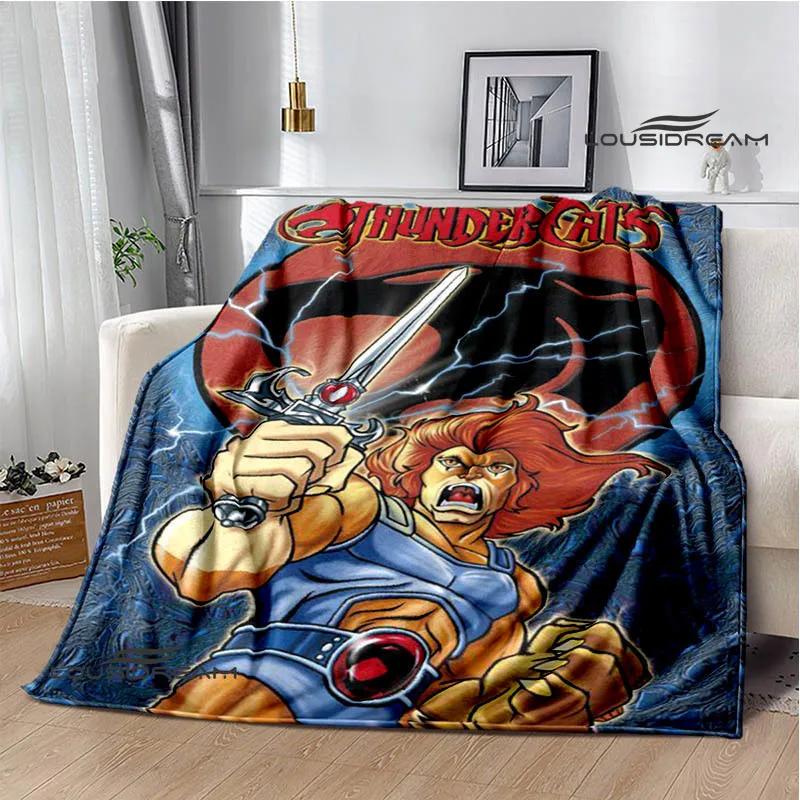Thundercats Cartoon Printing blankets Children's Warm blanket t Flange blanket Home travel blanket bed linings Birthday Gift