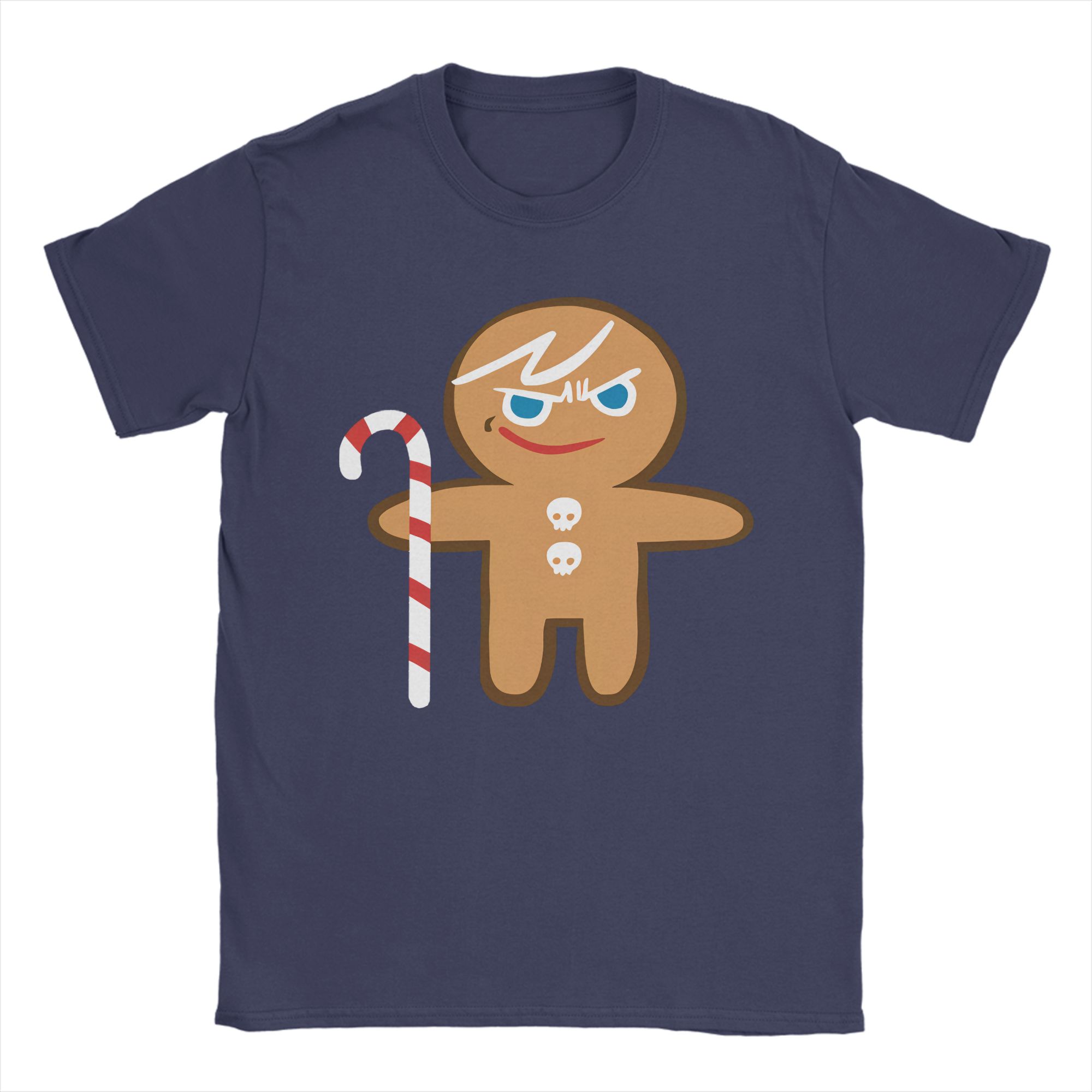 

Unisex TShirt Cookies Run Kingdom Vintage 100 Cotton Tee Shirt Short Sleeve GingerBrave T Shirts Round Neck Tops Gift Idea XL
