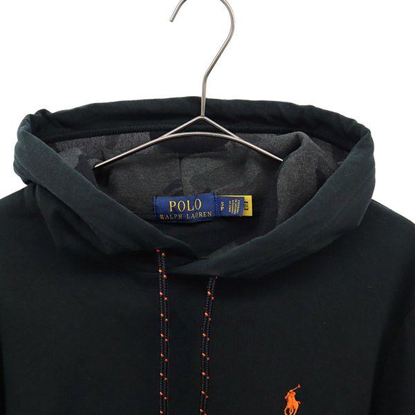 POLO RALPH LAUREN Print Long sleeve Sweatshirts SP black Men's Used