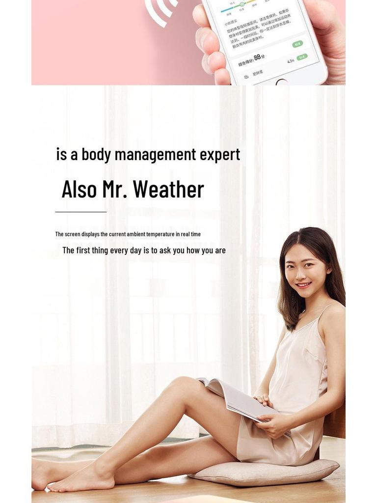 Minhuang High Precision Bluetooth Smart Body Scale for Home Health