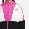 Nike Color Block Zipper Lightweight Hooded Jacket Kids jackets FJ5920-010