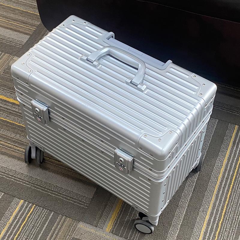 Aluminum-Magnesium Alloy Multi-Functional Carry-on Trolley Suitcase for Photography