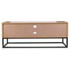 LOFT TV Cabinet Abbott Oak | Black | 117x48x39cm