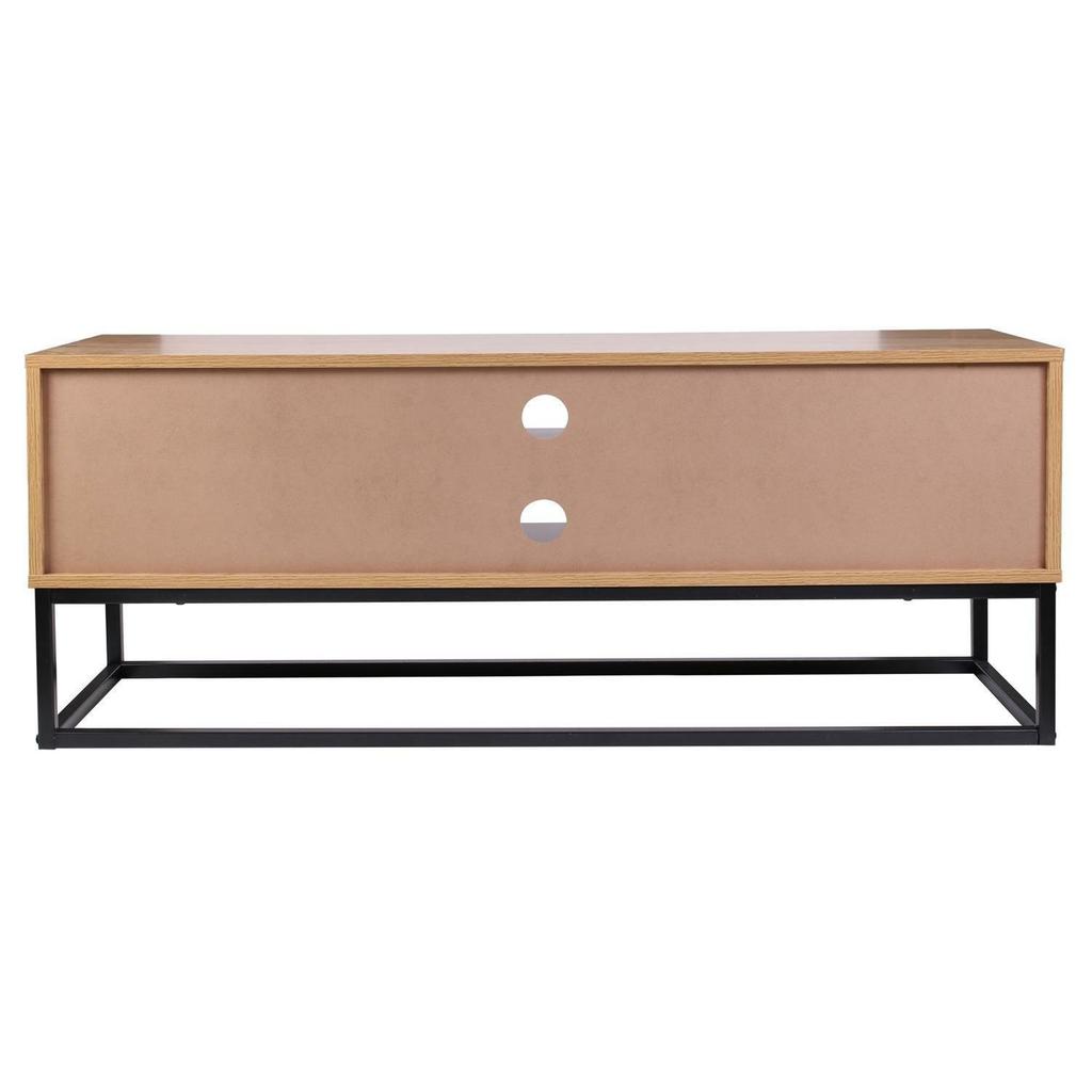 LOFT TV Cabinet Abbott Oak | Black | 117x48x39cm
