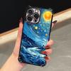 Van Gogh Starry Sky Oil Painting Soft Funda For iPhone 18 17 Pro 16 15 14 13 12 11 Pro Max Case 17 Plus 17E 16E 17Air Phone Cover