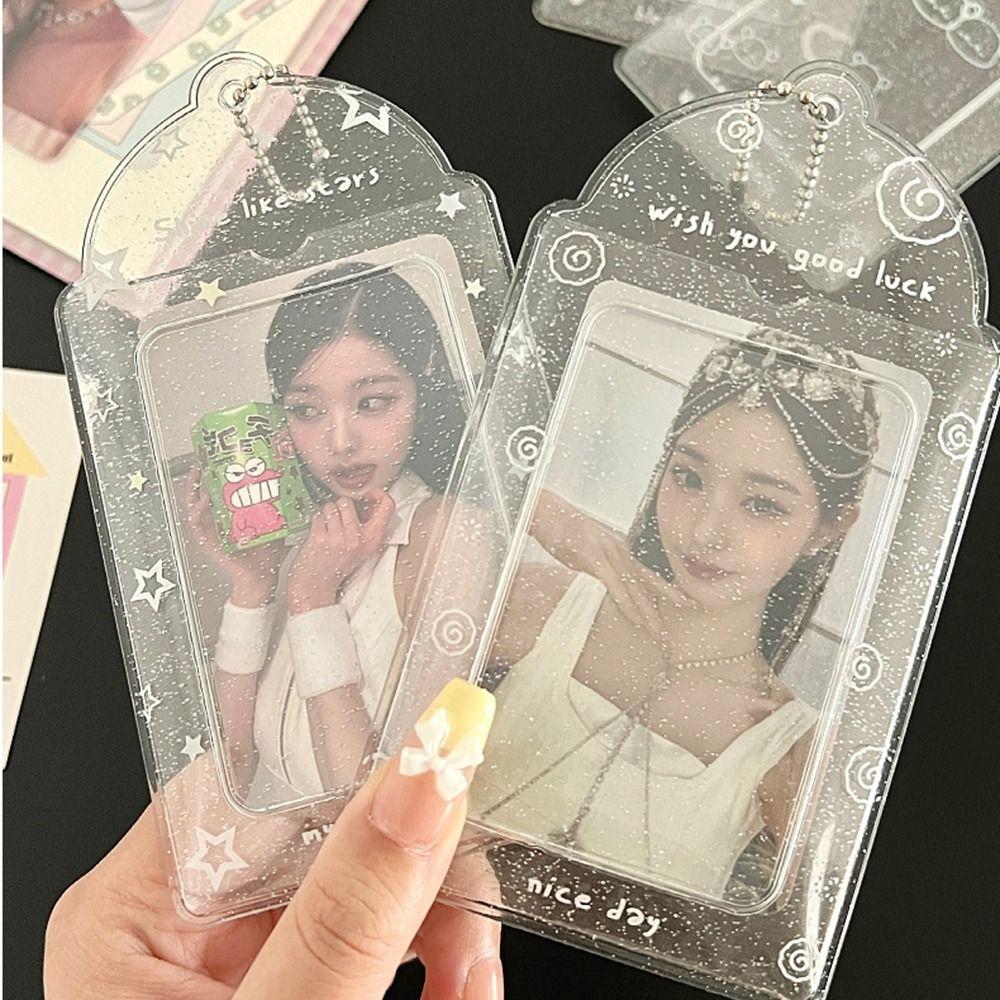 Transparent Small Card Album Card Sleeve Star Album Cute Idol Photocard Holder  Student
