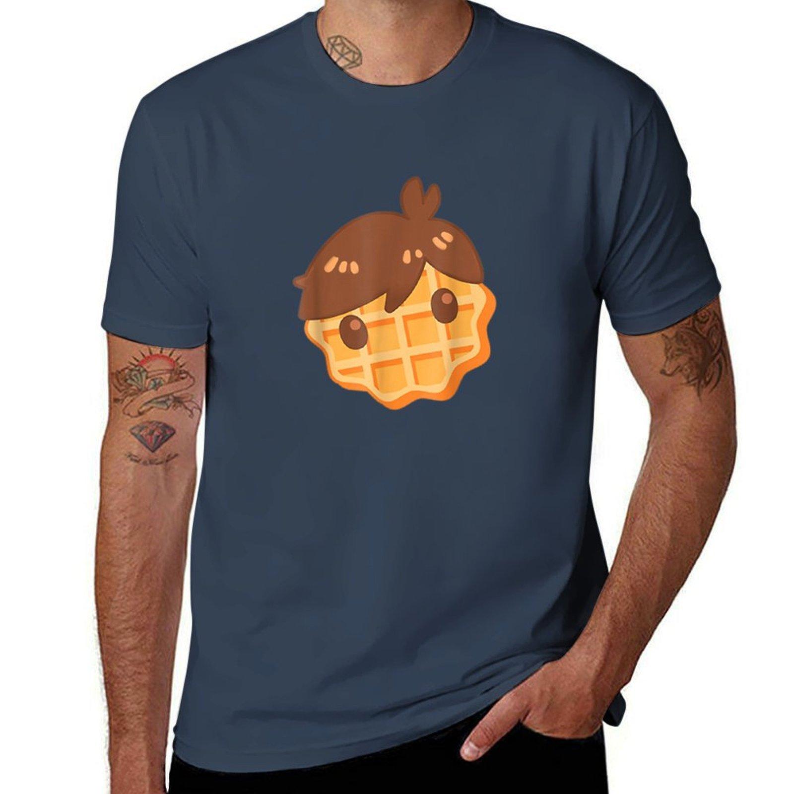 GRIAN Waffle Head TShirt Plus Size Everyday Tee Shirt S