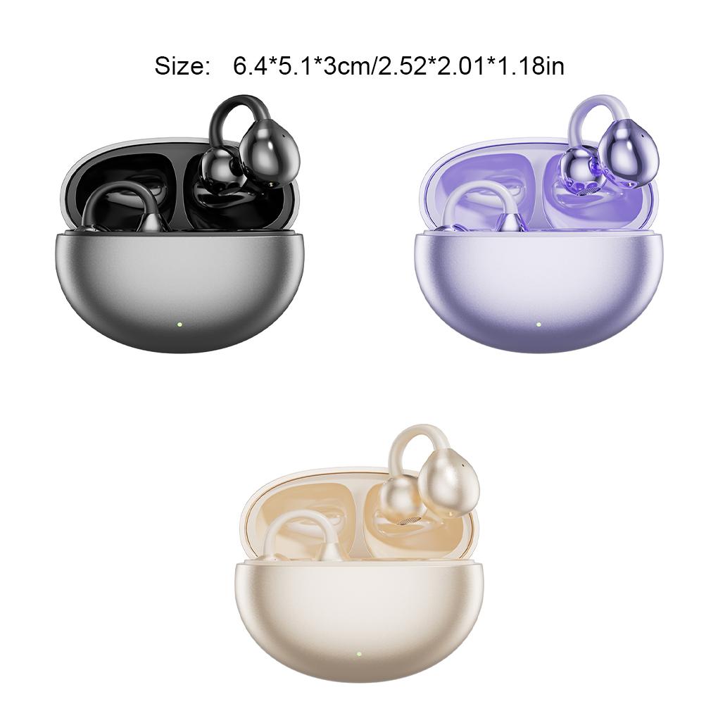 For XIAOMI MIJIA Wireless Earbuds M91 Ear Clip Headset ENC Bluetooth5.4 Headphone Noise Cancelling Earphone With Mic