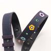 Pu Leather Leather Belt Dopamine Flower Waist Strap Retro Pin Buckle Waistband  Gifts