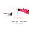 Electric Manicure Apparatus Milling Cutter Drill Bit Set Pedicure Machine US Plug Gel Remover Tool