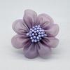 Korean Style Handmade Organza & Yarn Flower Headband Accessories