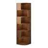 Triangular Corner Shelf Cabinet: Simple Storage for Bedroom and Living Room