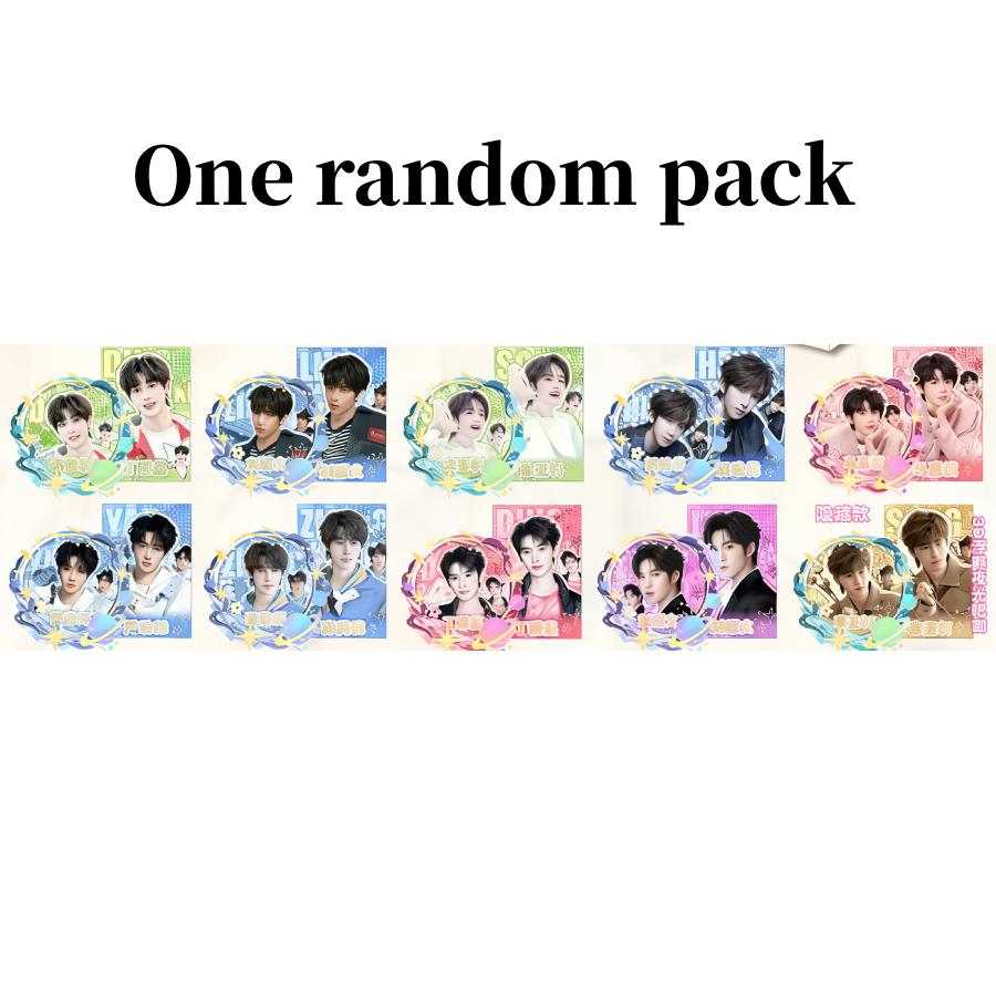 Подростки во времени (тротил) Значок AR, 75 мм, Блестящий Лазерный Оловянный Значок, Коллекционный Предмет для Группы/Индивидуальный, Фан-Мерч Подарок One random pack *1ea